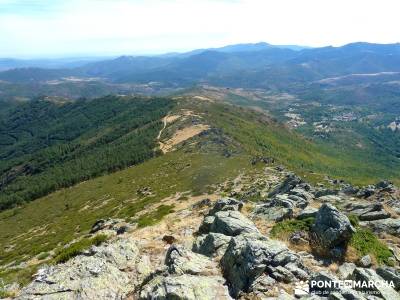 Pico Santuy; El Cerrón; recorrido rio tajo sierra de guadarrama madrid rutas y senderos